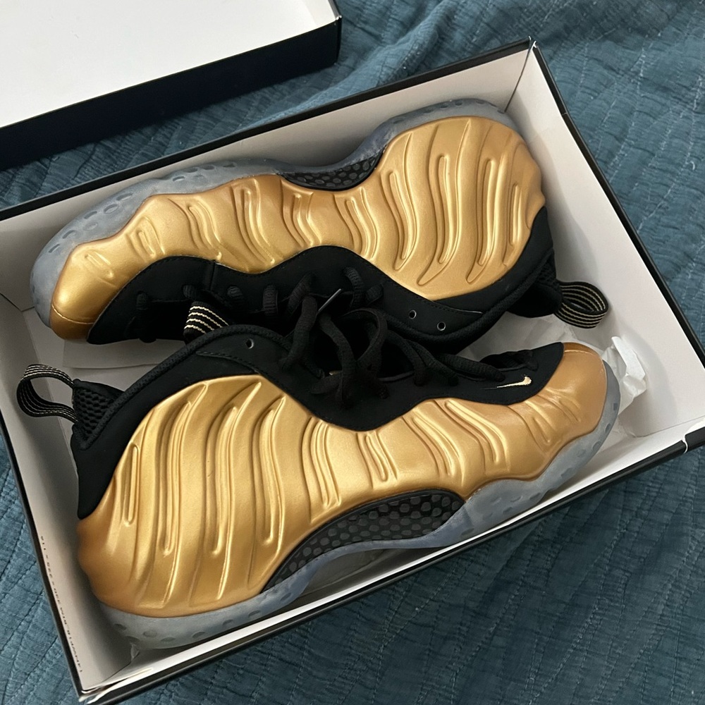 Nike Gold Foamposite